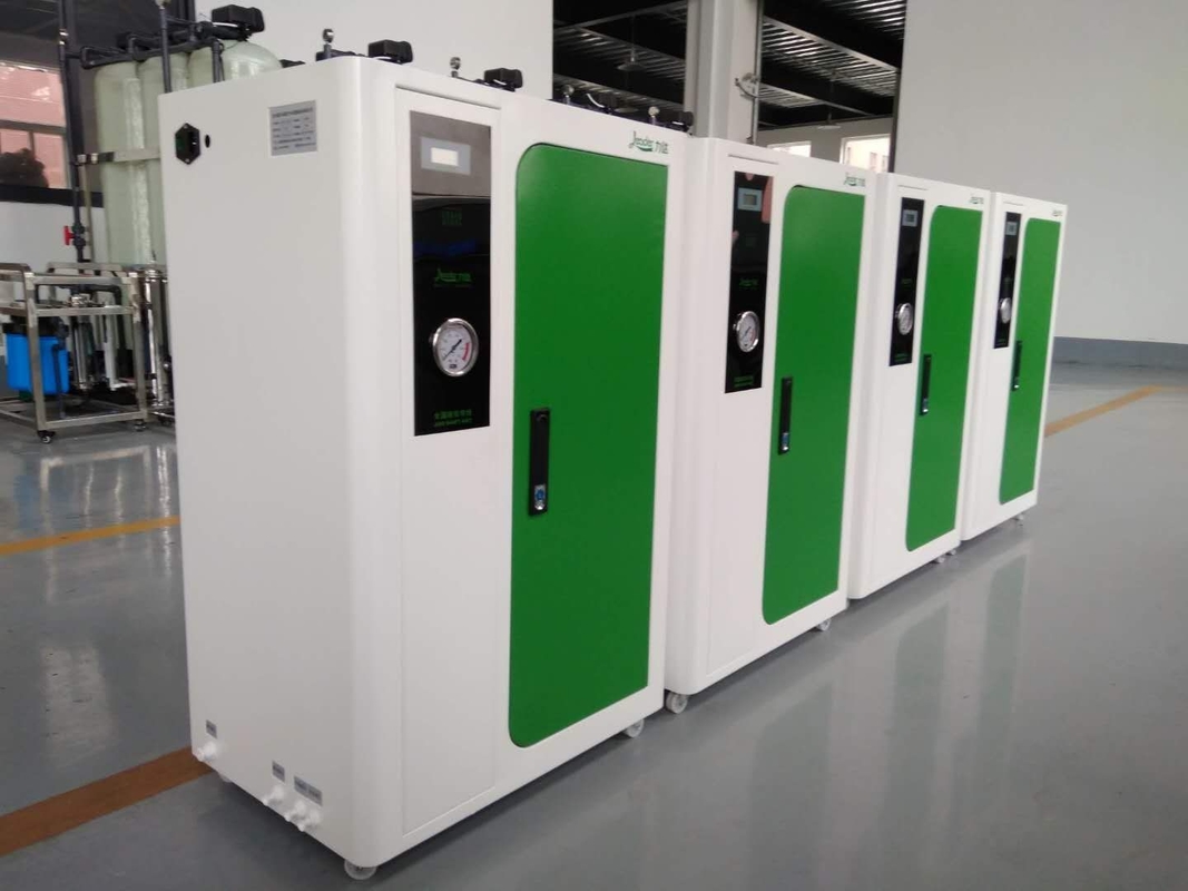 উন্নত 1.5KW 100LPH চ্যাসিস ওয়ান স্টেজ রিভার্স অসমোসিস ওয়াটার ট্রিটমেন্ট সিস্টেম