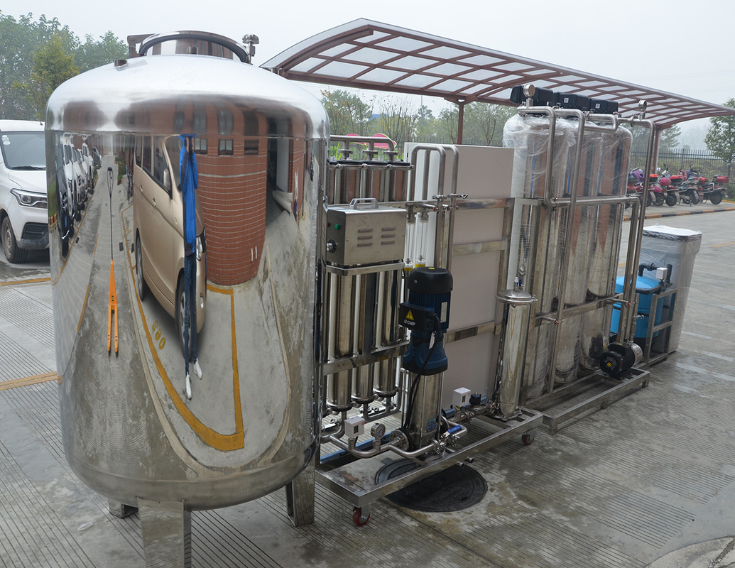 250Ltr -10000Ltr বিপরীত অসমোসিস জল ফিল্টার সিস্টেম আরও জল চিকিত্সা সরঞ্জাম